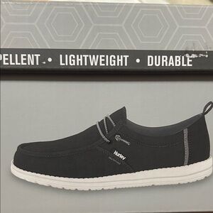 Hurley Men's Black Slip-On Loafers size 13 NWT